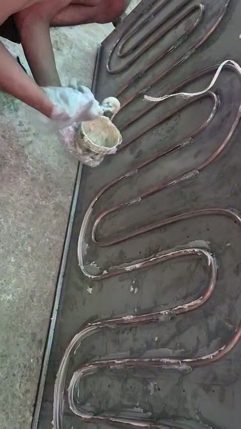 Applying Paste Using A Finger