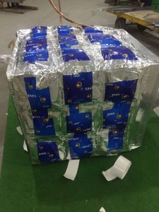 Jeet Chemical thermal paste pouches packed and ready for dispatch